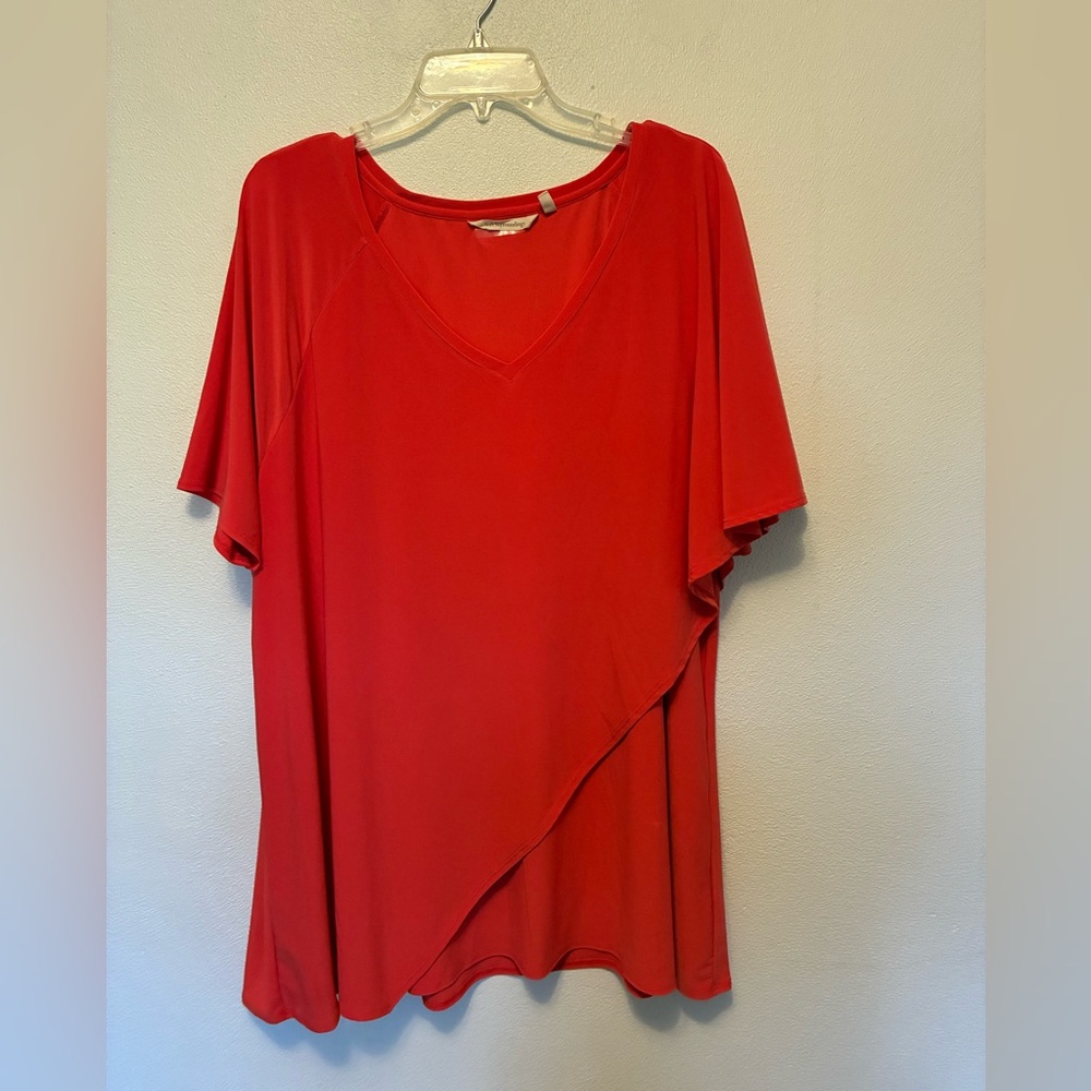 Soft Surroundings Jersey Top Size 2X